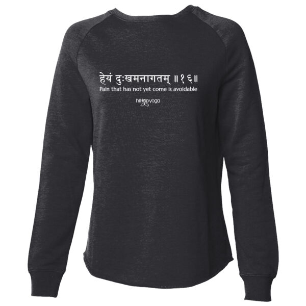 Sanskrit - Women's California Wave Wash Crewneck Sweatshirt Thumbnail